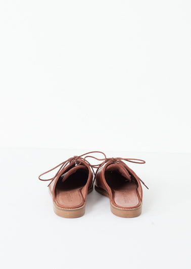 Backless Oxford in Brown